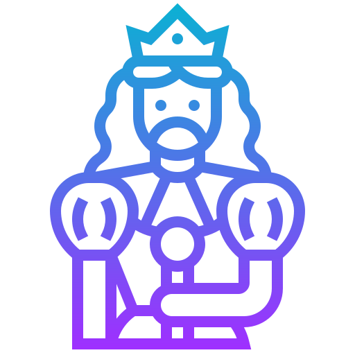 król Meticulous Gradient ikona
