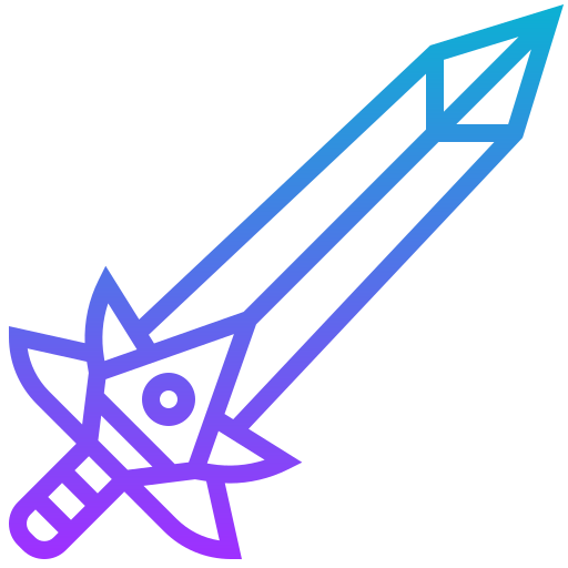 miecz Meticulous Gradient ikona