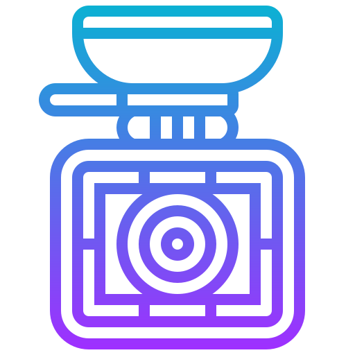 cámara Meticulous Gradient icono