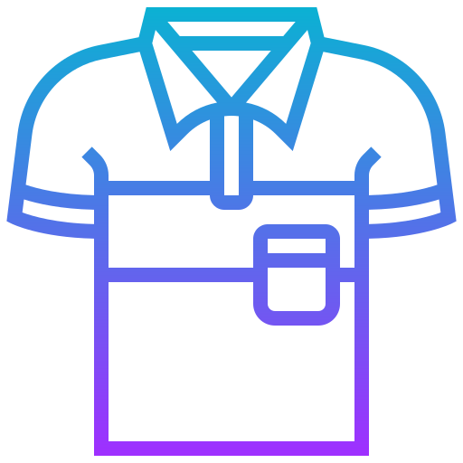 Shirt Meticulous Gradient icon