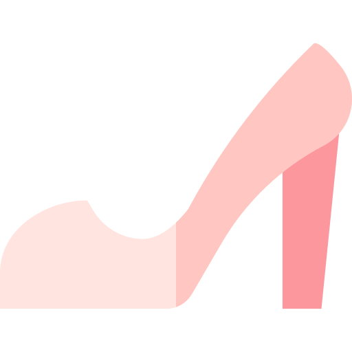 Высокий каблук Basic Straight Flat иконка