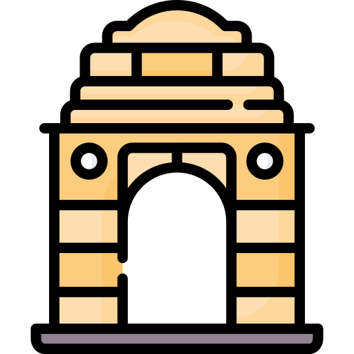 Ворота Индии Special Lineal color иконка