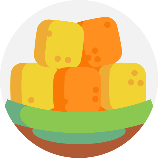 tofu Detailed Flat Circular Flat ikona
