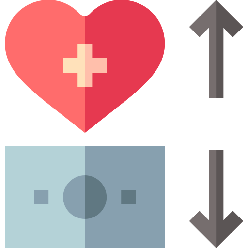 보건 의료 Basic Straight Flat icon