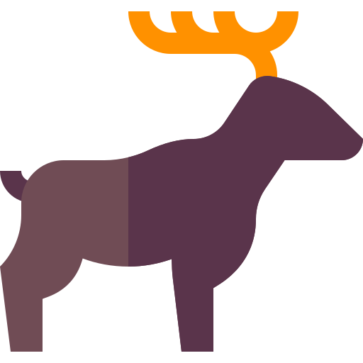 Moose Basic Straight Flat icon