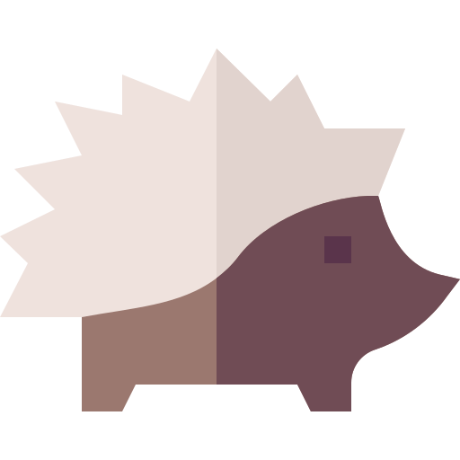 Porcupine Basic Straight Flat icon