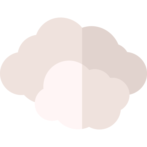 chmury Basic Straight Flat ikona