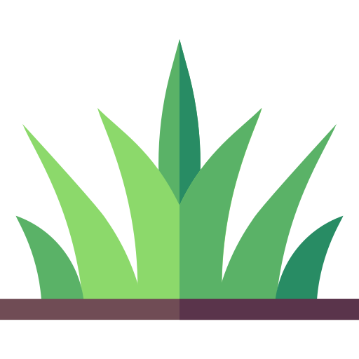 Grass Basic Straight Flat icon