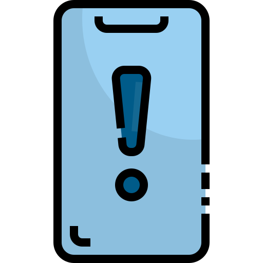 Exclamation point Generic Outline Color icon