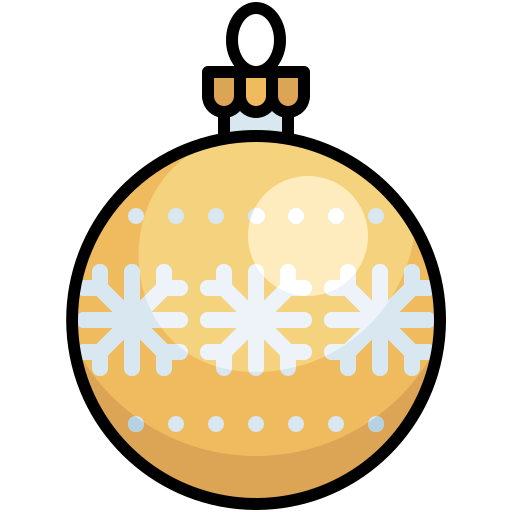 Рождественское украшение Generic Outline Color иконка