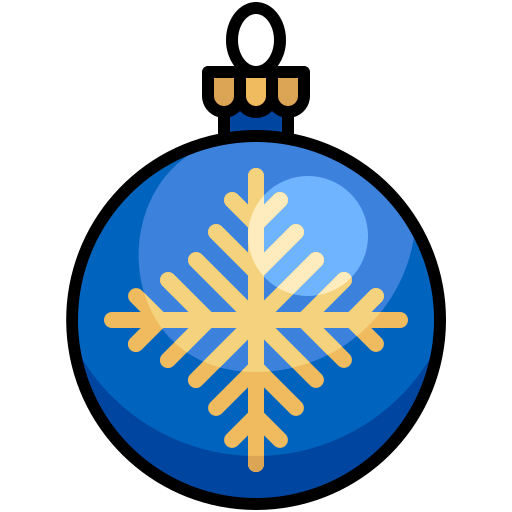 świąteczna ozdoba Generic Outline Color ikona