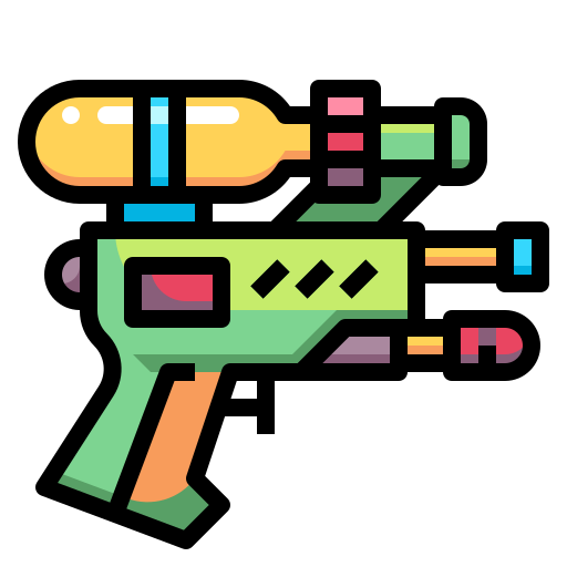 pistole PongsakornRed Lineal Color icon