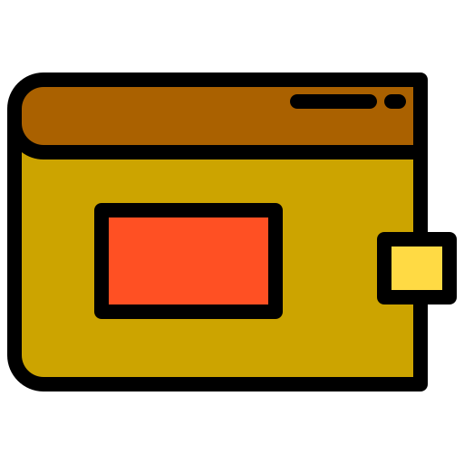 財布 xnimrodx Lineal Color icon