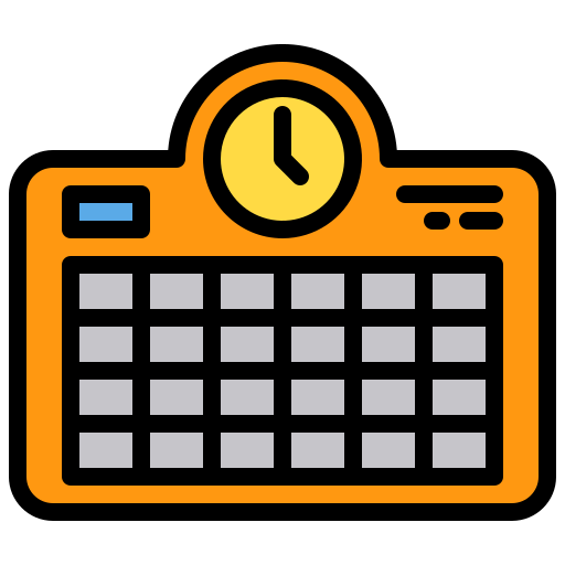 Schedule xnimrodx Lineal Color icon