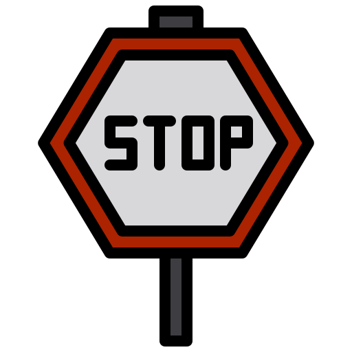 Stop xnimrodx Lineal Color icon