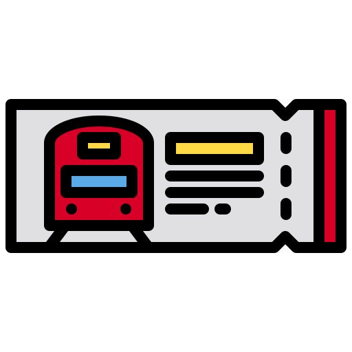 티켓 xnimrodx Lineal Color icon