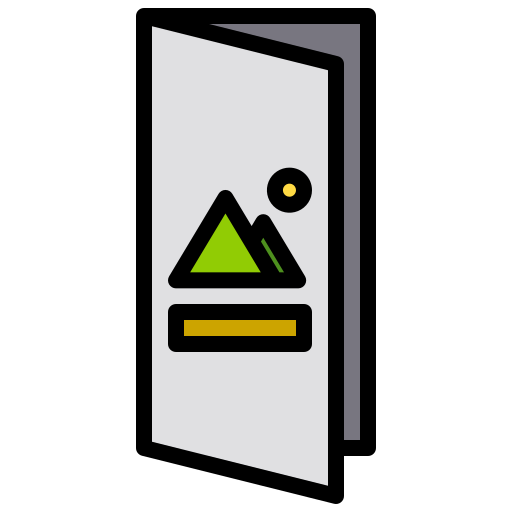 パンフレット xnimrodx Lineal Color icon