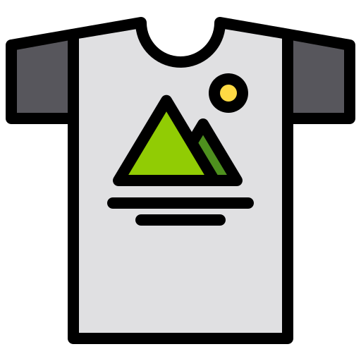camiseta xnimrodx Lineal Color icono
