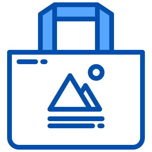 bolsa ecológica xnimrodx Blue icono