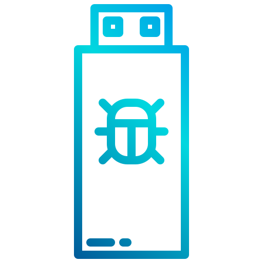 Flash drive xnimrodx Lineal Gradient icon