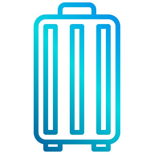 여행 가방 xnimrodx Lineal Gradient icon