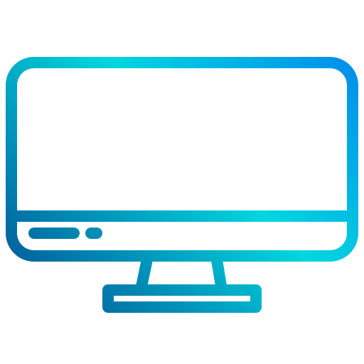 computadora xnimrodx Lineal Gradient icono