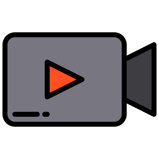 Video xnimrodx Lineal Color icon