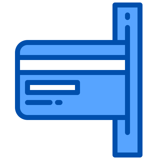 cartão de crédito xnimrodx Blue Ícone