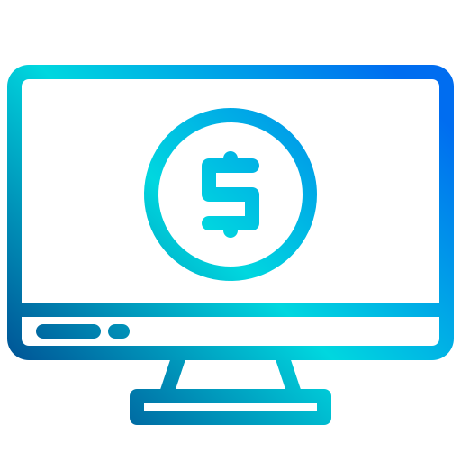 computador xnimrodx Lineal Gradient Ícone