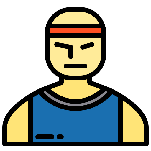 Баскетболист xnimrodx Lineal Color иконка