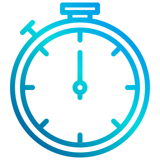 Stopwatch xnimrodx Lineal Gradient icon