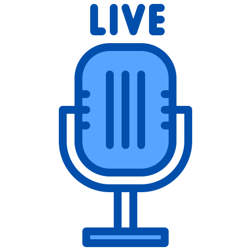 Microphone xnimrodx Blue icon