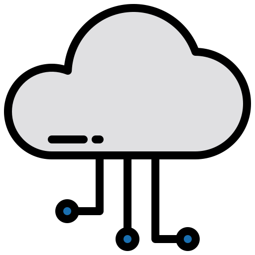 Cloud computing xnimrodx Lineal Color icon