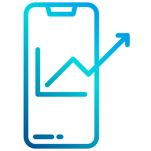 Statistics xnimrodx Lineal Gradient icon