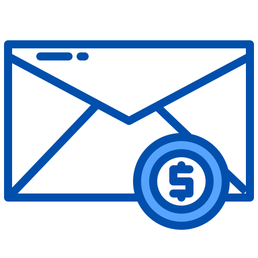 Email xnimrodx Blue icon