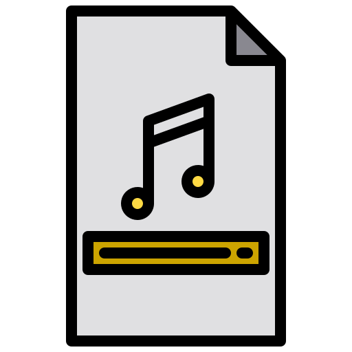 musik xnimrodx Lineal Color icon