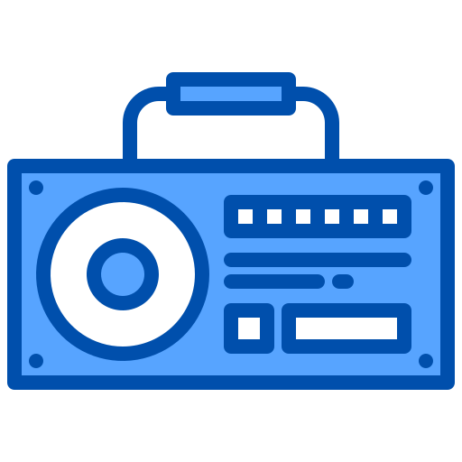 radio xnimrodx Blue icoon