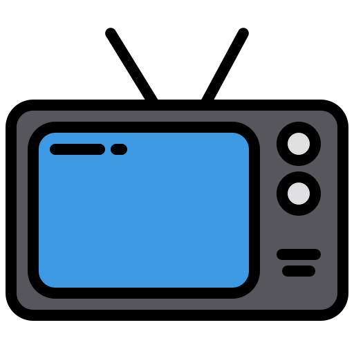 Television xnimrodx Lineal Color icon