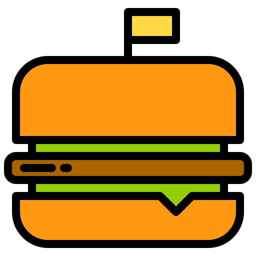 burgery xnimrodx Lineal Color ikona