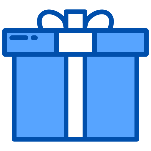 pudełko na prezent xnimrodx Blue ikona