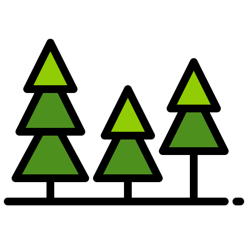 arbre xnimrodx Lineal Color Icône