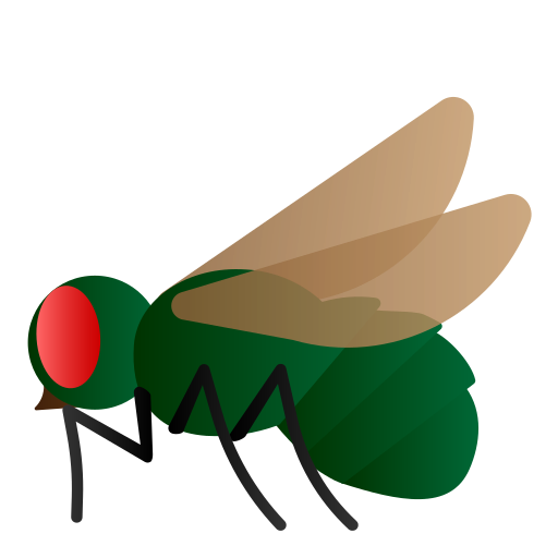 Flies Generic Flat Gradient icon