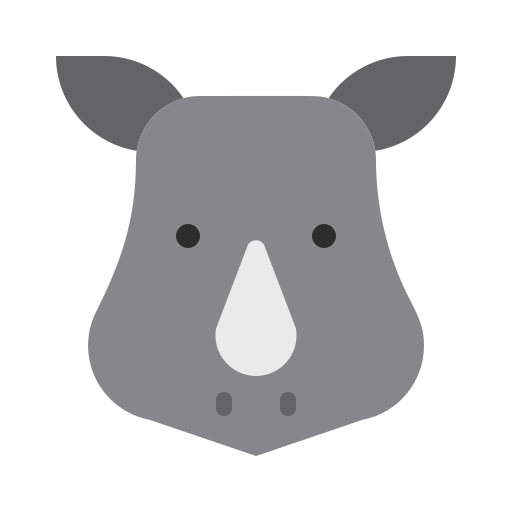 rinoceronte Generic Flat Ícone