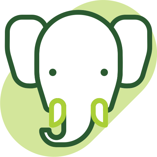 elefante Generic Rounded Shapes icona