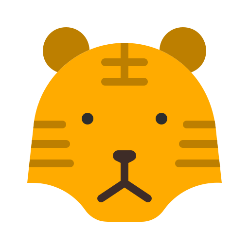 tygrys Generic Flat ikona