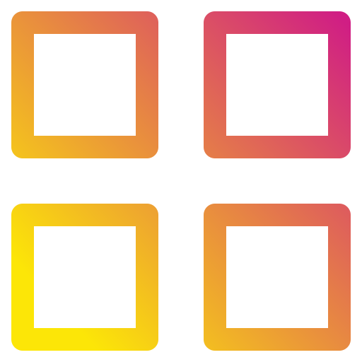 layout Generic Gradient icon