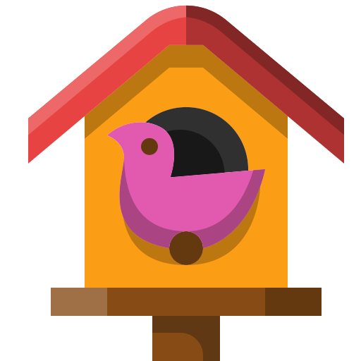 casa degli uccelli Generic Flat icona