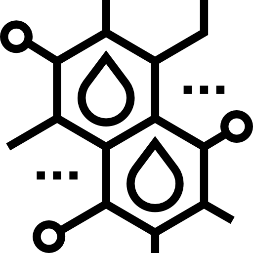 molécule Meticulous Line Icône
