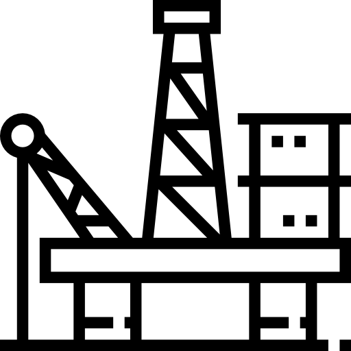 石油プラットフォーム Meticulous Line icon