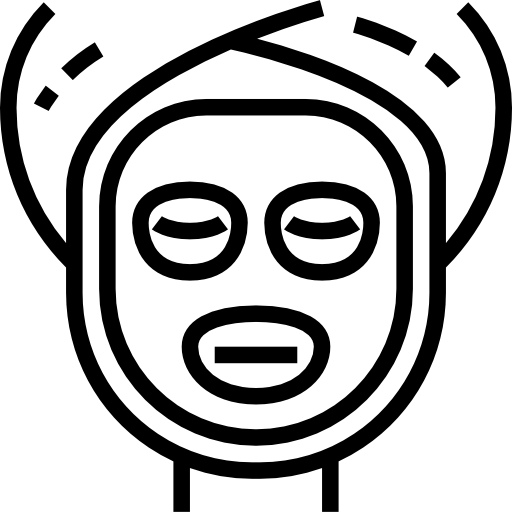 gezichtsmasker Meticulous Line icoon